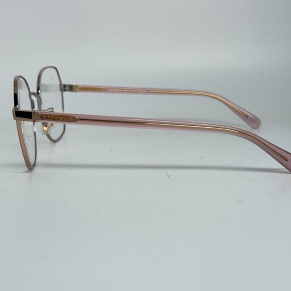 Coach Eyeglasses Frames HC5155 9331 Shiny Rose Gold Wire Rim 54-20-140 H17712 - Picture 2 of 7